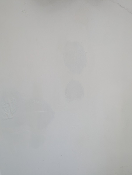 Damp patches on wall