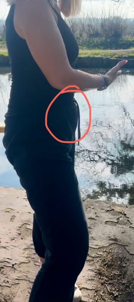 How to hide my pouch
