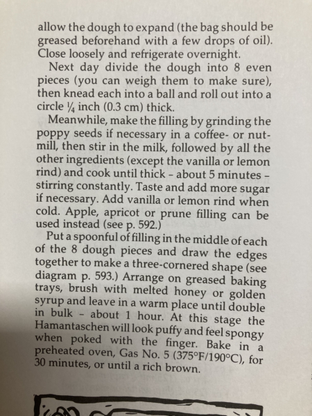 South African Hammantaschen recipe?