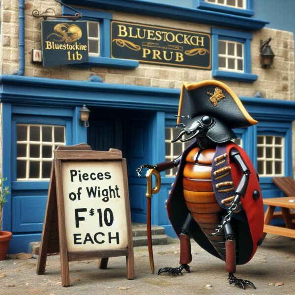 The Bluestocking - where Spring has sprung and the grass is riz.