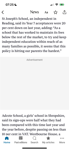 Whitehall “braced for private schools collapse” 3