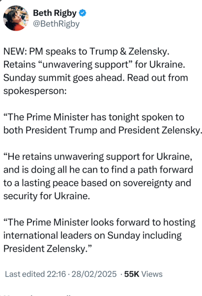 The Brits are SO smart.