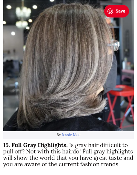 What happens when you go grey?