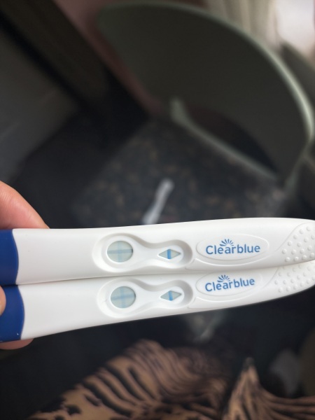 Positive pregnancy tests and bleeding