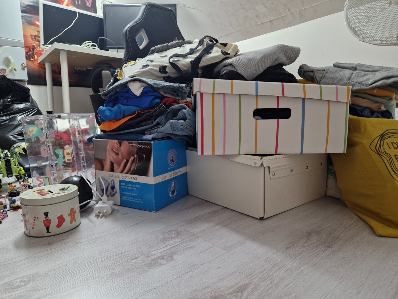 Daughter's hoarding help!