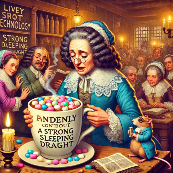 Roll up, Ladies and Gentlecreatures, the Bluestocking has been redecorated