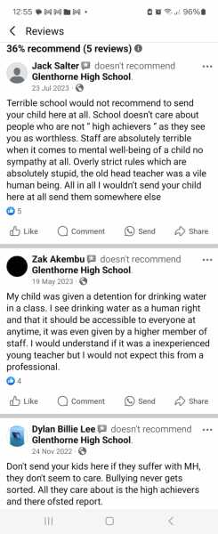 Glenthorne High School Reviews