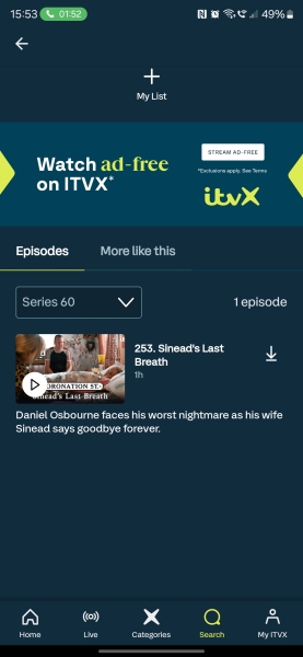 Classic Corrie Thread.  Now in September 2004.