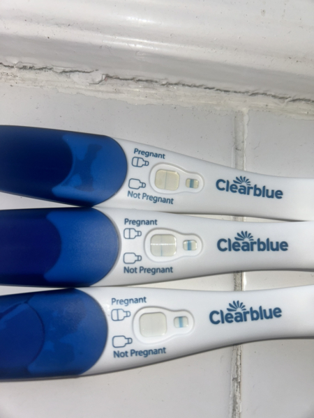 Has anyone had these lines and been pregnant reading so much about evap ??