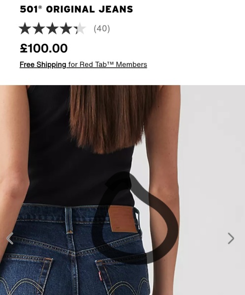Levis - quick question