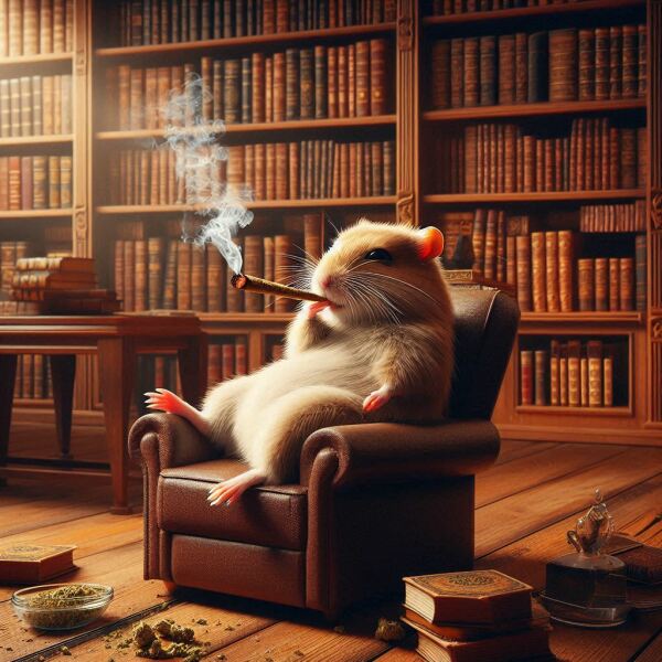 The Bluestocking - where Spring has sprung and the grass is riz.