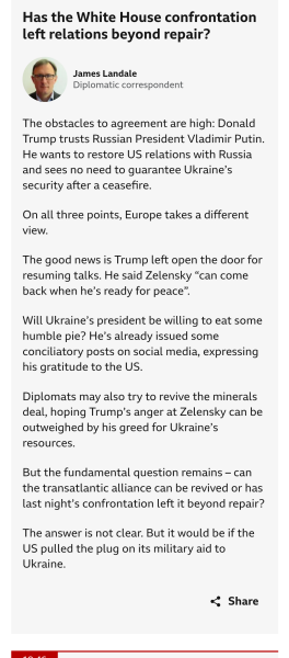 Thread 18 Starmer: All sides of the House agree apart from the Trump bootlickers