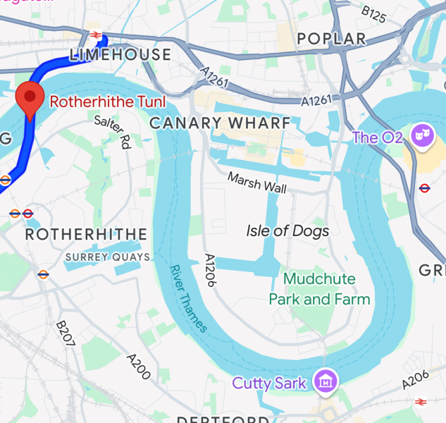 Name of this tunnel in London?