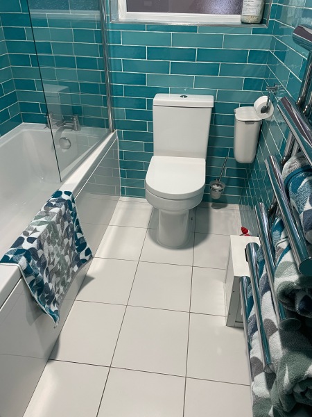 To ask you to show me your bathrooms?