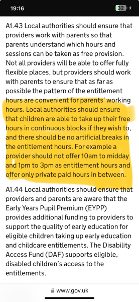 Do I have to pay for the supervision lunch charge if my son (4y.o.) is eligible for free school meals?