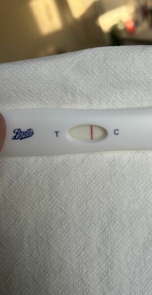 Evap or faint positive
