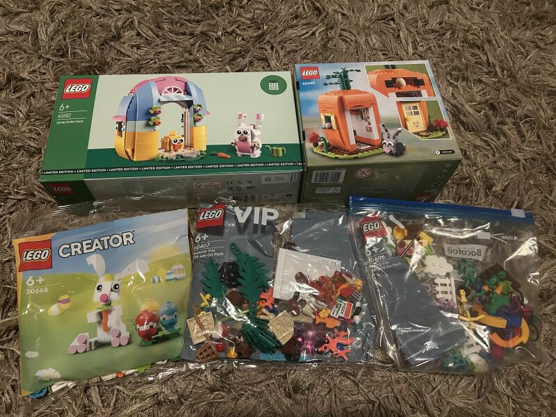 To show me your Lego collection?