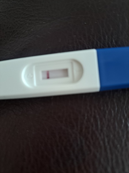 faint positive...on coil