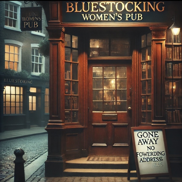 Roll up, Ladies and Gentlecreatures, the Bluestocking has been redecorated