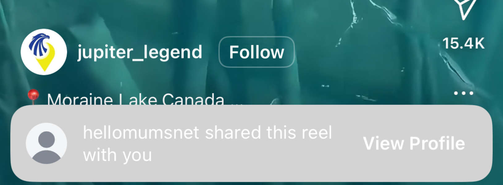 To warn MNers that if you post a link copied from your Facebook or Instagram account you’re outing yourseld