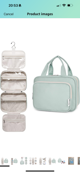 What are we all using as a shower bag?