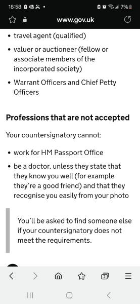 Don’t have anyone to sign passport