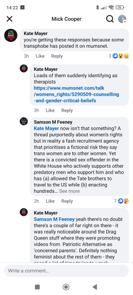 Counselling and Gender Critical beliefs