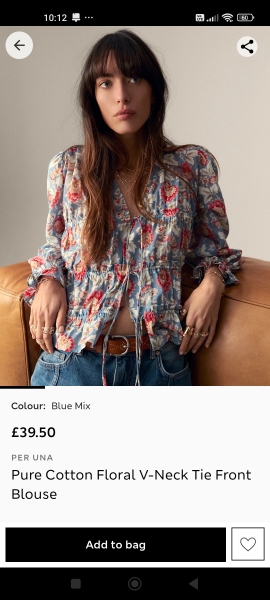 Going out top to wear with jeans
