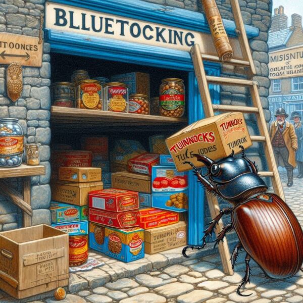 Roll up, Ladies and Gentlecreatures, the Bluestocking has been redecorated