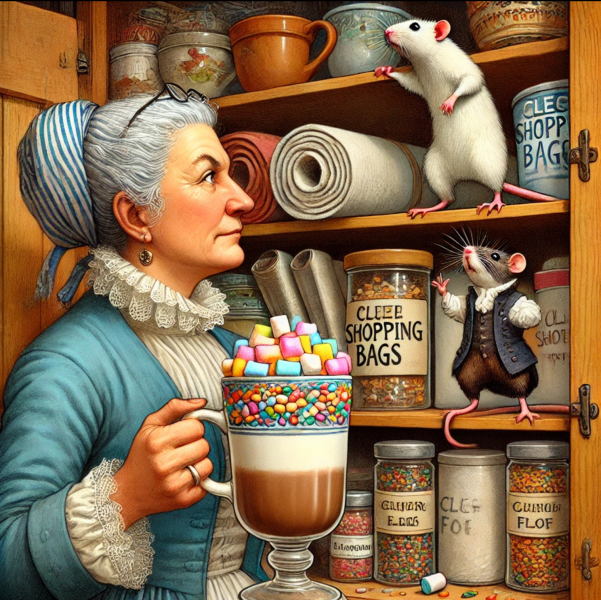 Roll up, Ladies and Gentlecreatures, the Bluestocking has been redecorated