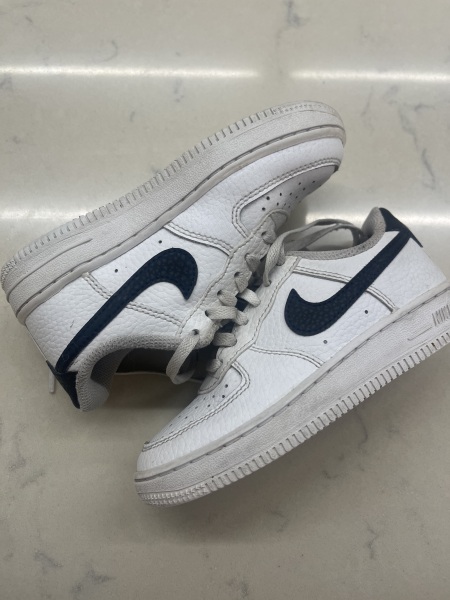 Storing used white trainers for next kid ?