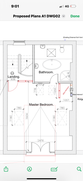 Help me design layout for master bedroom & en-suite