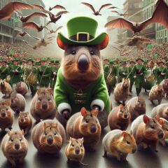 The Bluestocking - where Spring has sprung and the grass is riz.