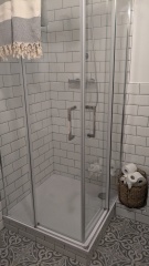 To ask you to show me your bathrooms?