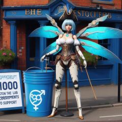 The Bluestocking - where Spring has sprung and the grass is riz.