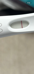 Line eyes? Is this a positive or am I seeing things?