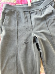 Oil on trousers - help please?