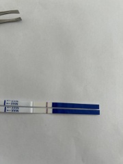 Approx 8dpo six weeks post mc- faint lines on tests?