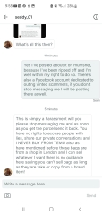To think I've been ripped off / scammed? Vinted