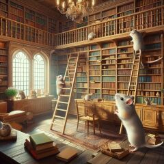 The Bluestocking - where Spring has sprung and the grass is riz.