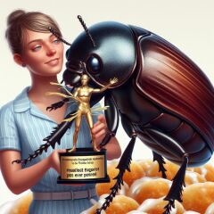 The Bluestocking - where Spring has sprung and the grass is riz.