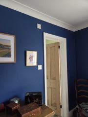 Can you show me dark blue rooms?