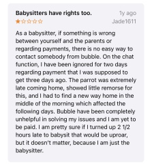 Horrifying experience with bubble app - please share!