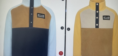 Colour combo fleece for kids ?