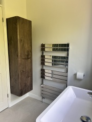 To ask you to show me your bathrooms?
