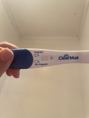 Pregnancy symptoms and test results