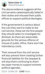 Kevin Lister naming names of those who helped embed ideology in government