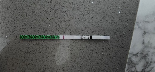 Faint Positive or Evap Line