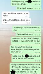 He's just hit me and has been arrested