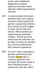 “Outing” and “Transphobia”: Informing a parent that her child was being “socially transitioned” by a school/college